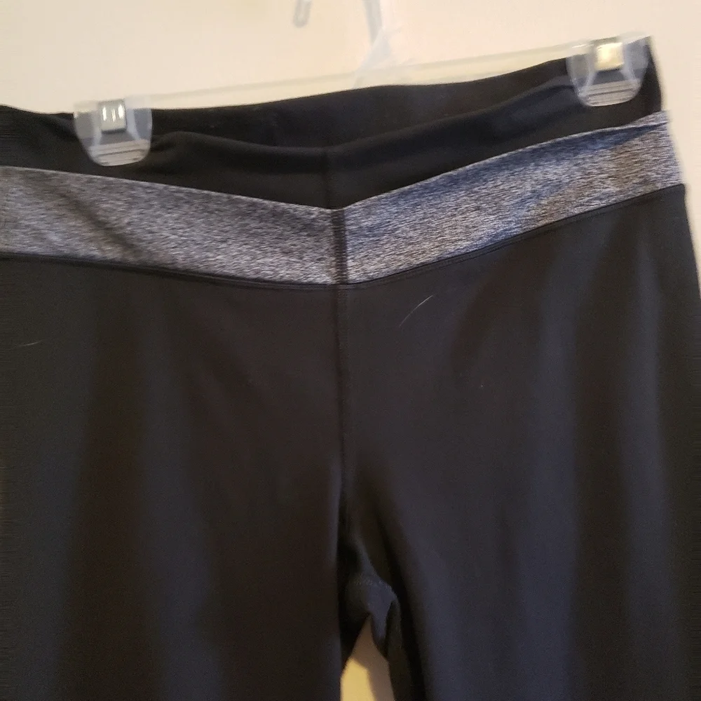 Victoria's Secret Black and Gray Leggings